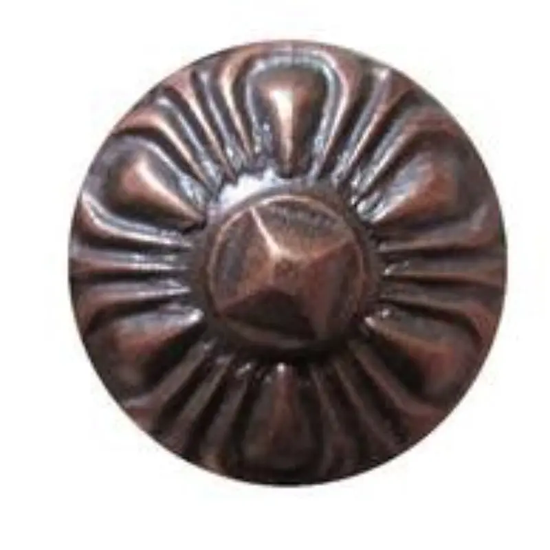 Bronze #93 Rosette 80/BX Head Size:3/4" Nail Length:5/8