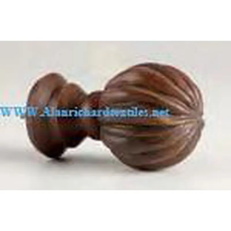 Buckingham Twisted Ball Finial (pair)