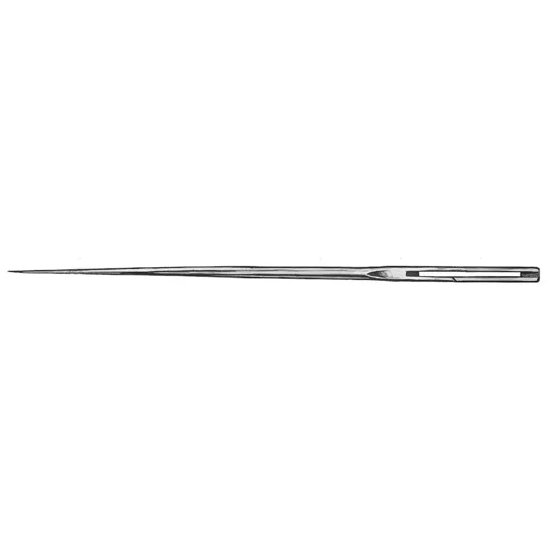 C.S. Osborne 5"-5 Ga. Spr. Eye Needle