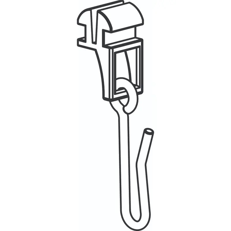 Carrier W/metal Hook Wt