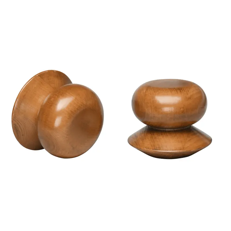 Kirsch Wood Trends Ethan Finial - Various Colors1-3/8" / Estate Oak 820