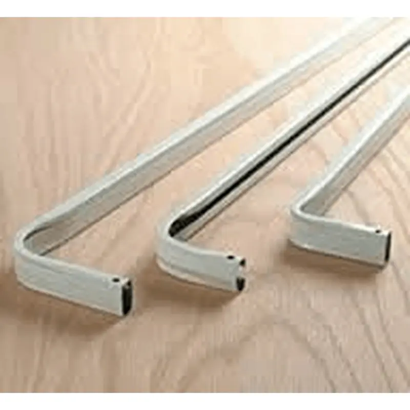 Single Curtain Rod 66"-120", 2 Supports; 1-1/4" Clearance