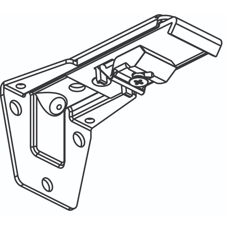 Smart Klick Bracket 3" White