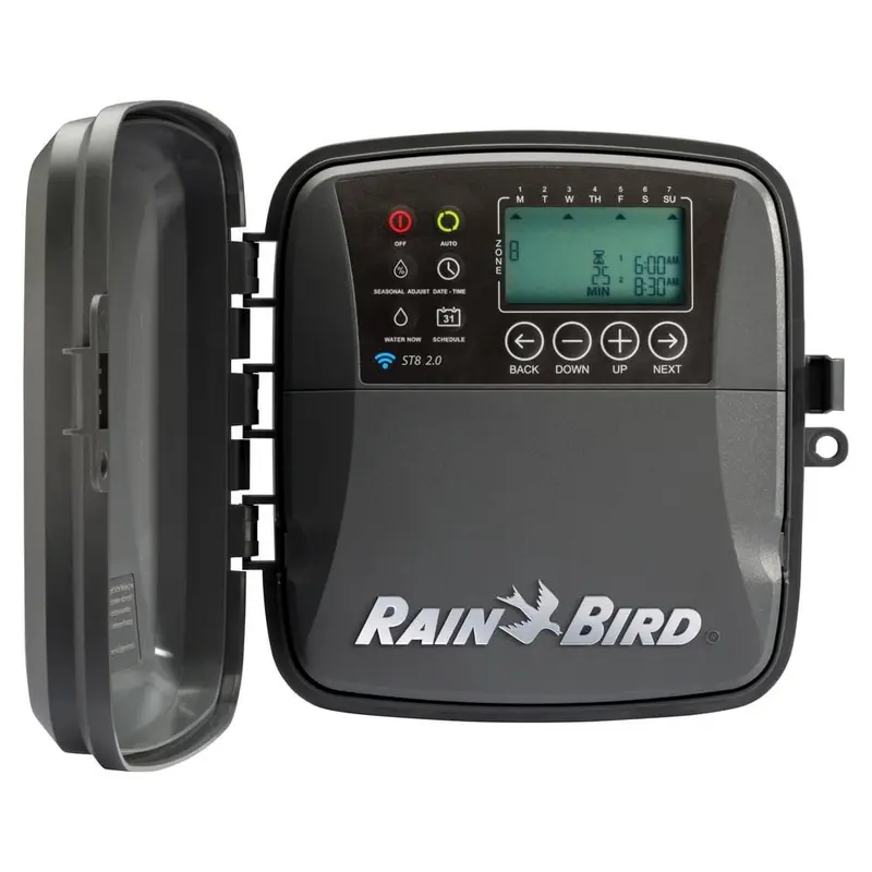 8-Zone Outdoor Smart Irrigation Wi-Fi Timer Version 2.03.8 / each