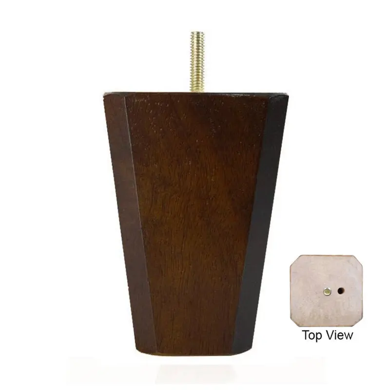 Square Leg Walnut 5" x 3.5"-2.625" Case Size 24-B