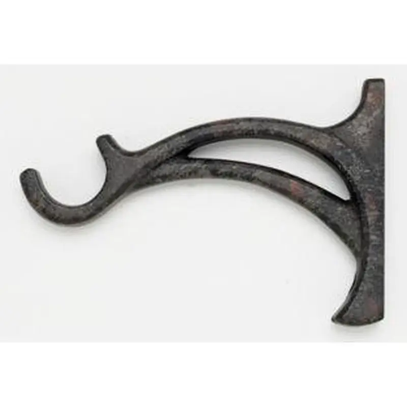 Wrought Iron Bracket 5-1/2" Projection - 802 - Iron Oxide