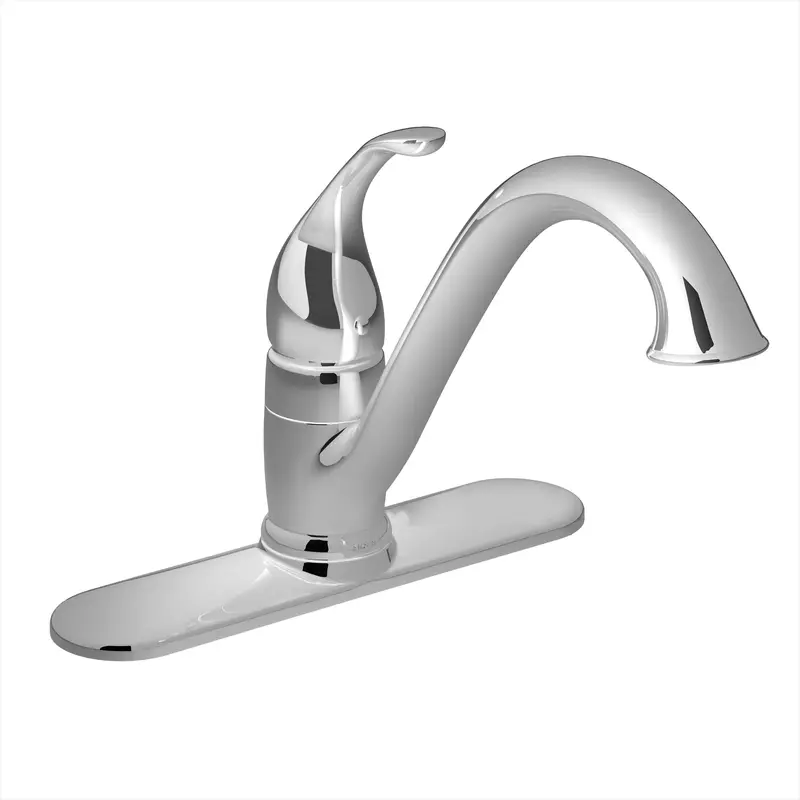 Camerist Chrome one-handle low arc kitchen faucetChrome