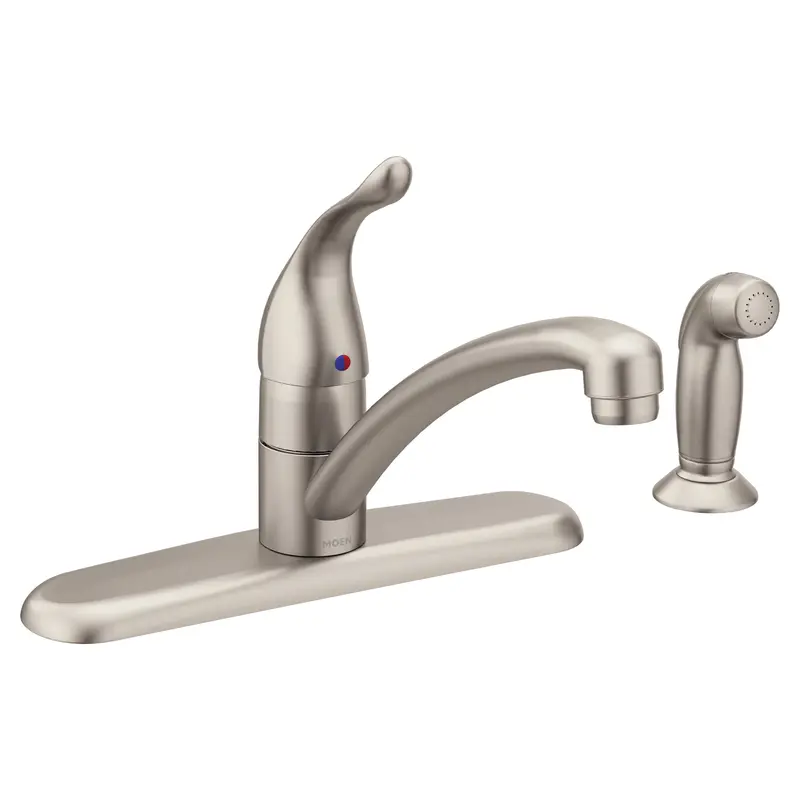 Chateau Chrome One-Handle Low Arc Kitchen FaucetChrome