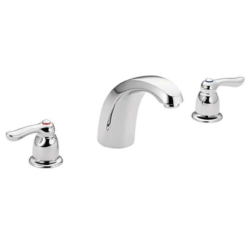 Chateau Two-handle Low Arc Roman Tub FaucetChrome