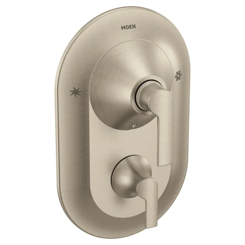 Doux Chrome Posi-Temp(R) with diverter valve trimChrome