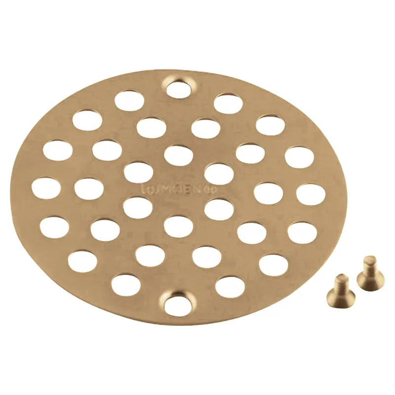 Moen Polished Brass 4" Shower Drain Cover (8.7"L x 5.2"W x .4"H)Oil Rubbed Bronze