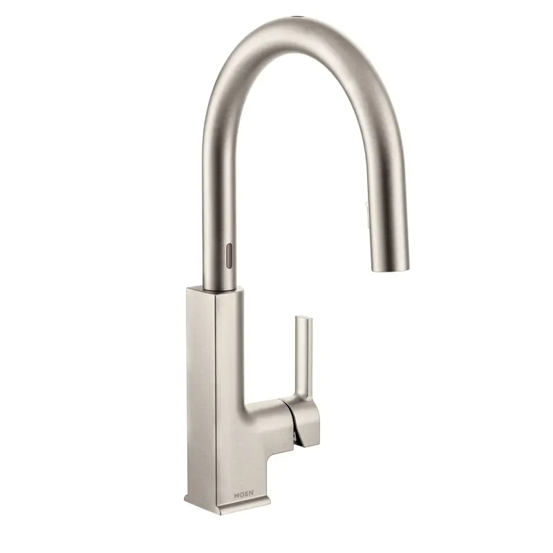 STO Chrome One-Handle High Arc Pulldown Kitchen FaucetChrome