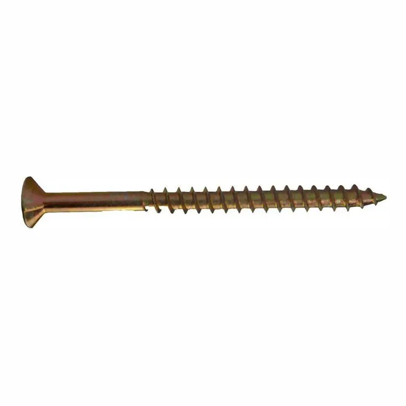 #8 2-1/2 in. Phillips Bugle-Head Coarse Thread Gold Screws (1 lb./Pack)1 / 88 / 1