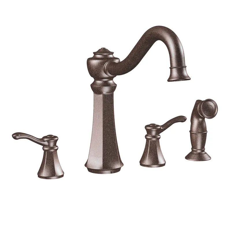 Vestige Chrome two-handle high arc kitchen faucetChrome