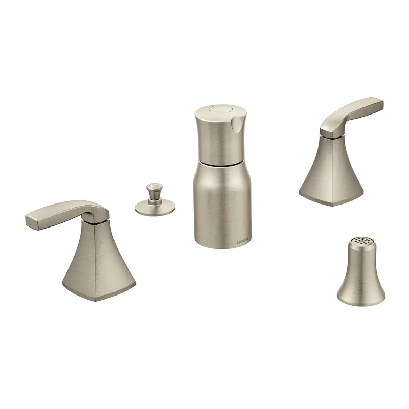 Voss Chrome Two-Handle Bidet FaucetChrome