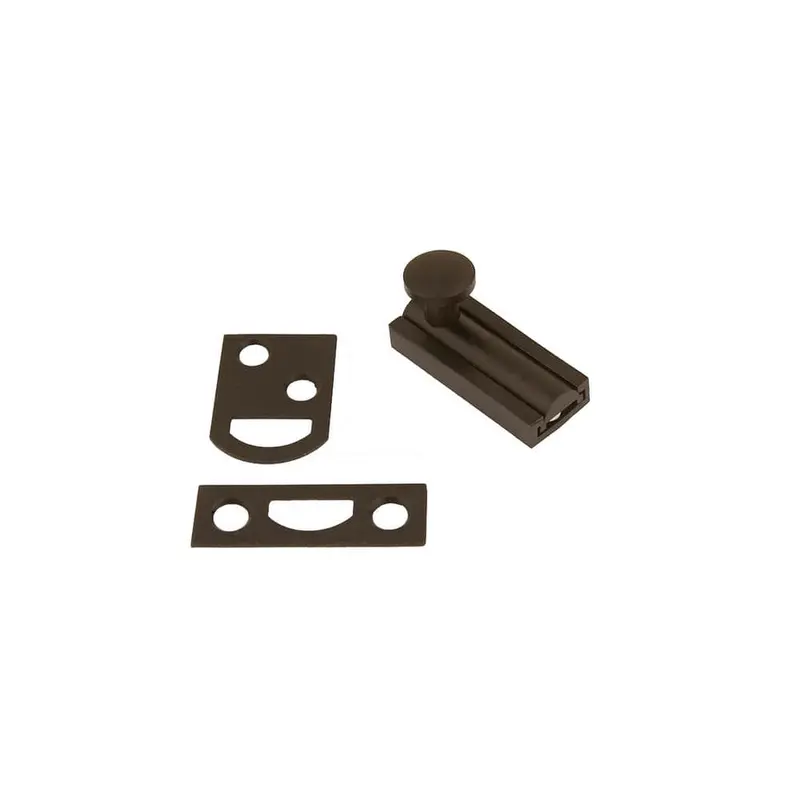 1-1/2 in. Solid Brass Oil-Rubbed Bronze Surface BoltBright Nickel / 2 oz