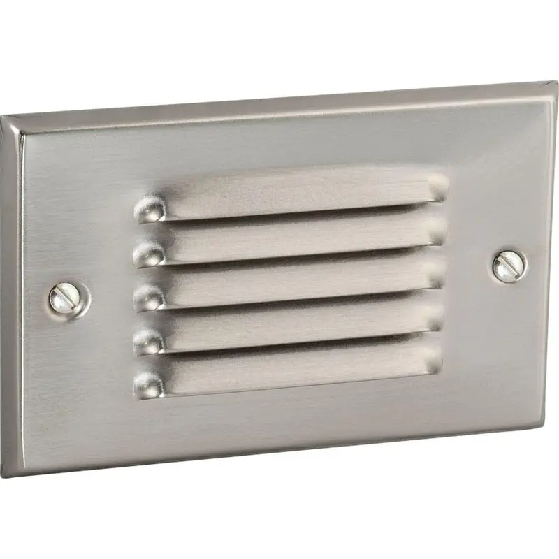 1-Light Brushed Nickel LED Step Light/Wall Light0.6 / each