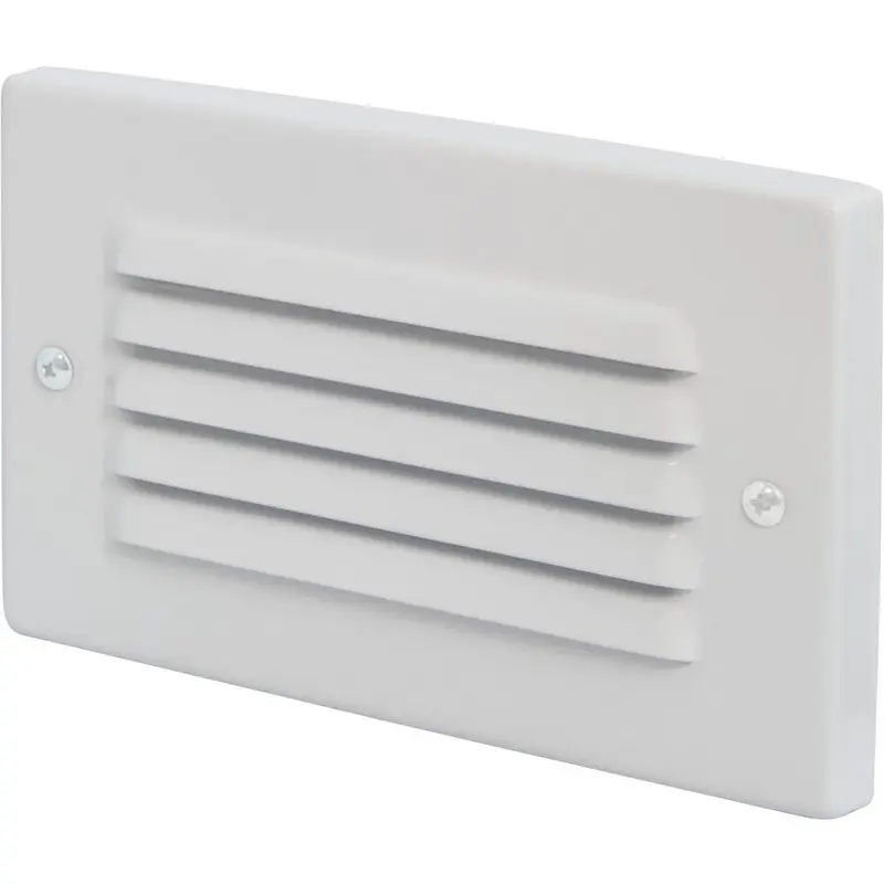 1-Light White Integrated LED Horizontal Deck Step Light0.95 / each