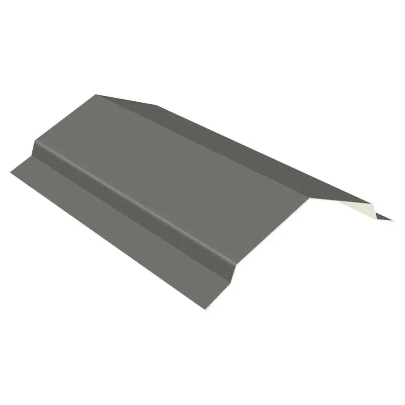 10 ft. Gray 29-Gauge Galvalume Steel RC2 Ridge Cap Flashing7.479 / each