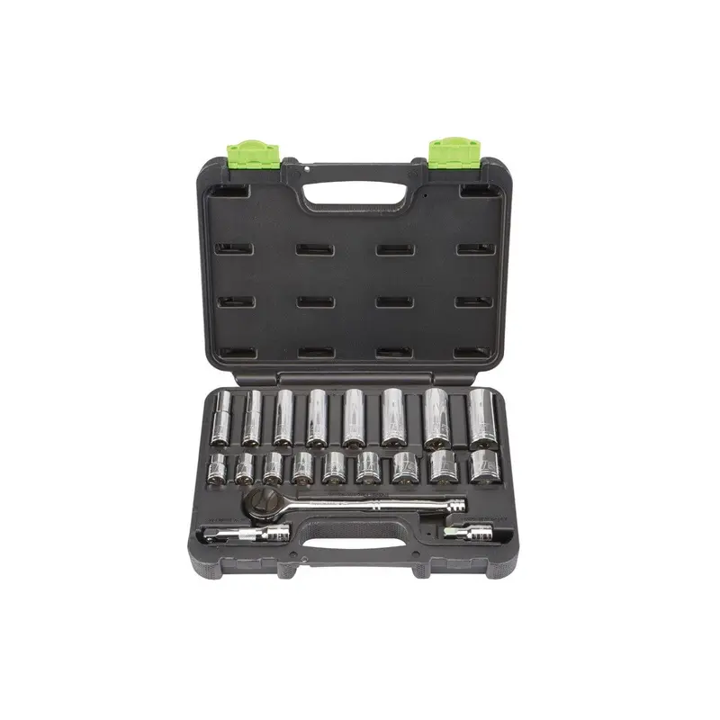 20 Pc 3/8 in. Drive SAE Socket Set