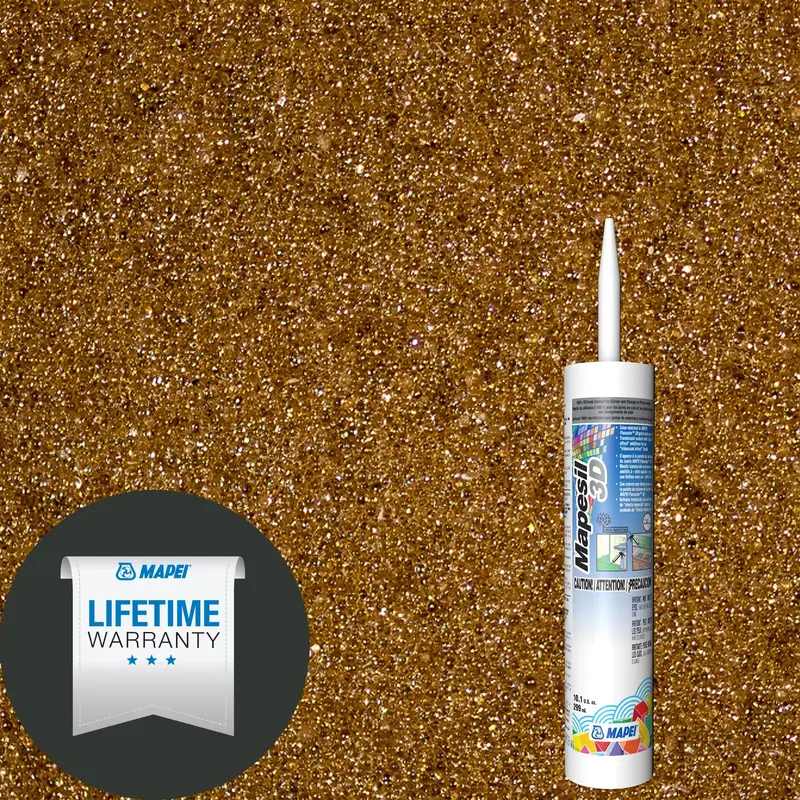 206 Golden Rose Mapesil 3D Silicone Caulk