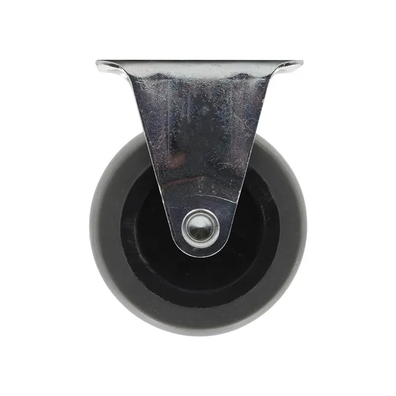 3 in. Medium Duty Gray TPR Rigid Plate Caster with 175 lbs. Weight Rating0.44092 / each