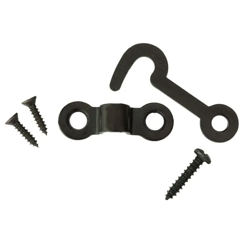 3/4 in. x 1-1/8 in. Oil-Rubbed Bronze Hook and StapleOil-Rubbed Bronze / 0.0074
