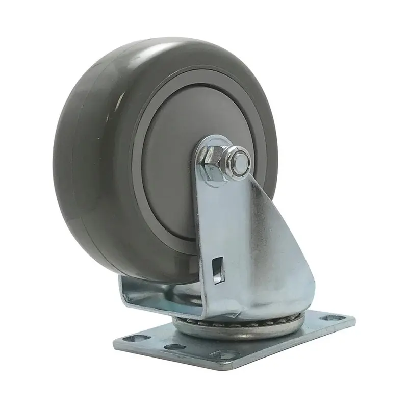 4 in. Polyurethane Swivel Plate Caster with 375 lbs. Load Rating1.7 / each