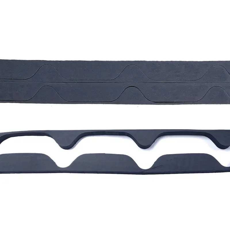 6V Solid Foam Closure Strip (Set of 2)Gray / .25