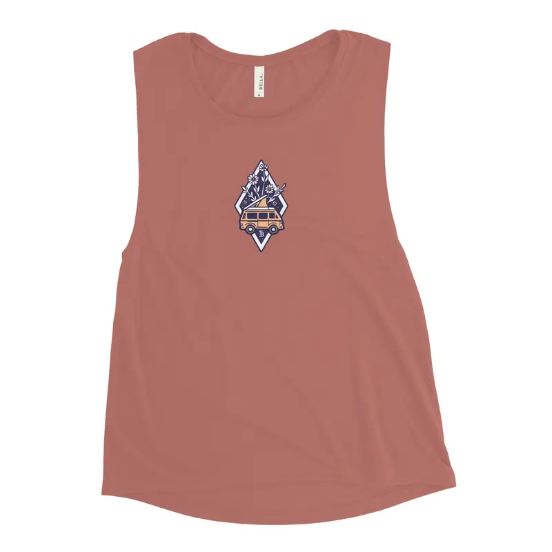 Bloom Women's Muscle Tank TopWhite / S