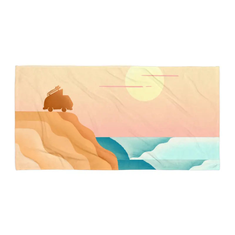 Baja Surf Beach Towel