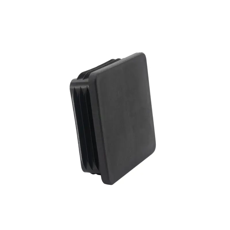 Black Square Snap in Hitch Hole Cap