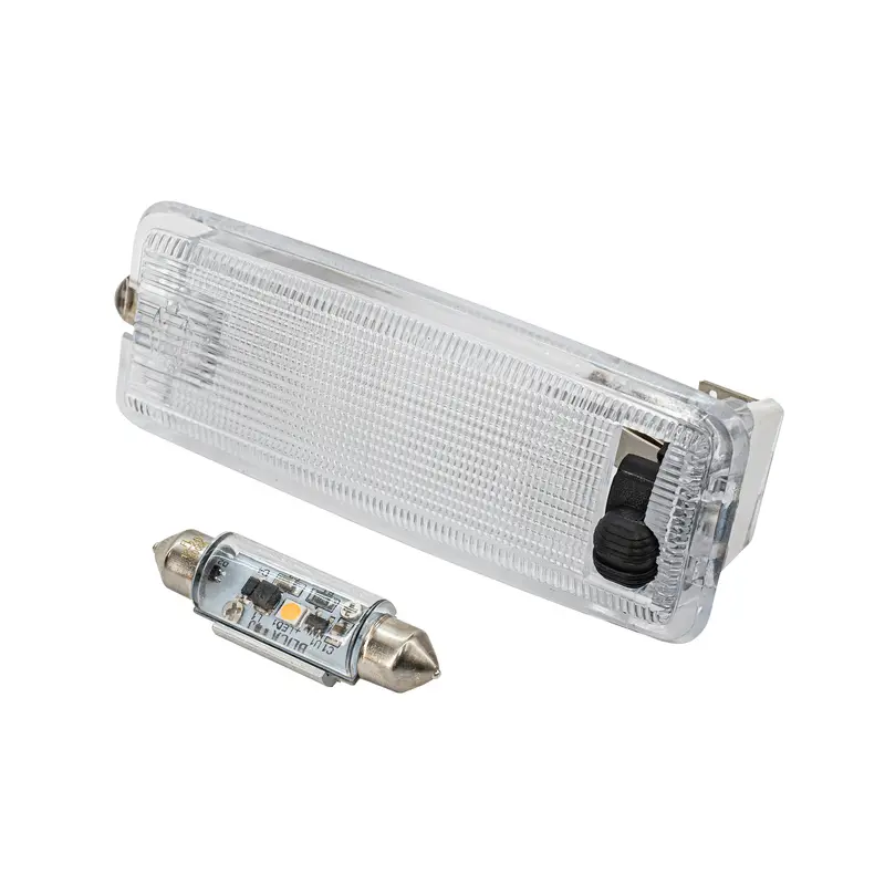Dome Light & LED Bulb BundleWhite (Warm)