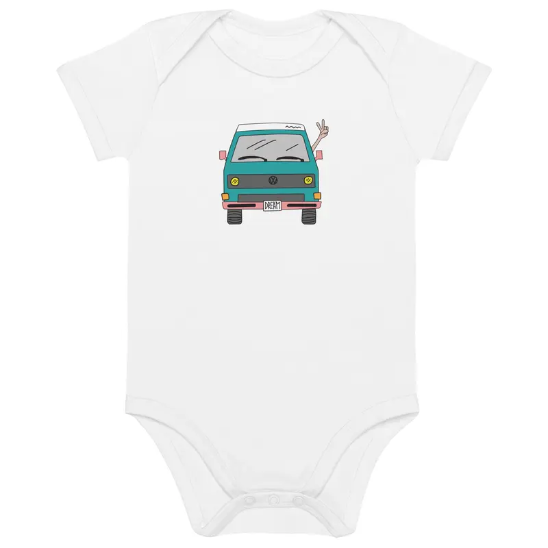 Dream Machine One-Piece Baby BodysuitBlack / 3-6m