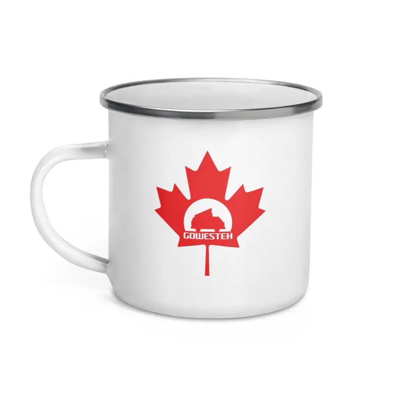 GoWesteh Canada Enamel Mug