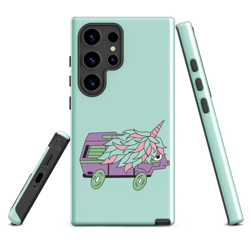 High-Top Hazel Unicorn Tough Case for SamsungGlossy / Samsung Galaxy S10