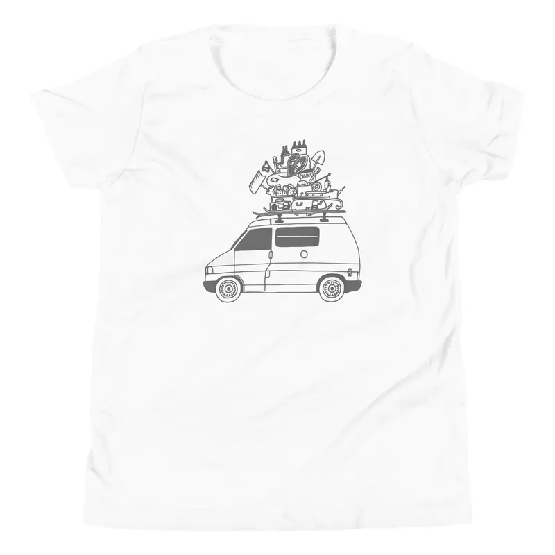 RAD Eurovan Youth T-ShirtWhite / S