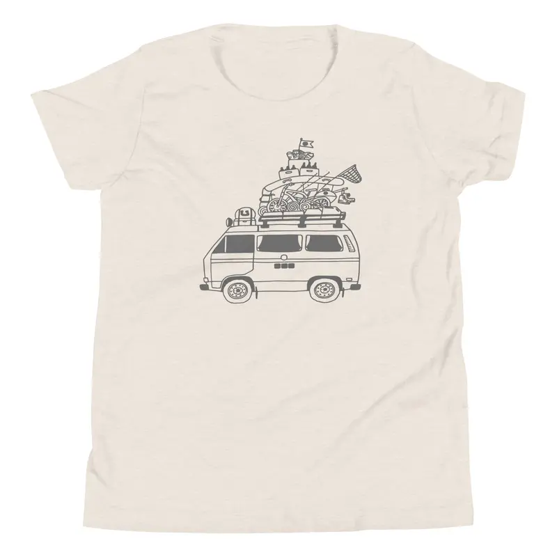 RAD Vanagon Youth T-ShirtWhite / S