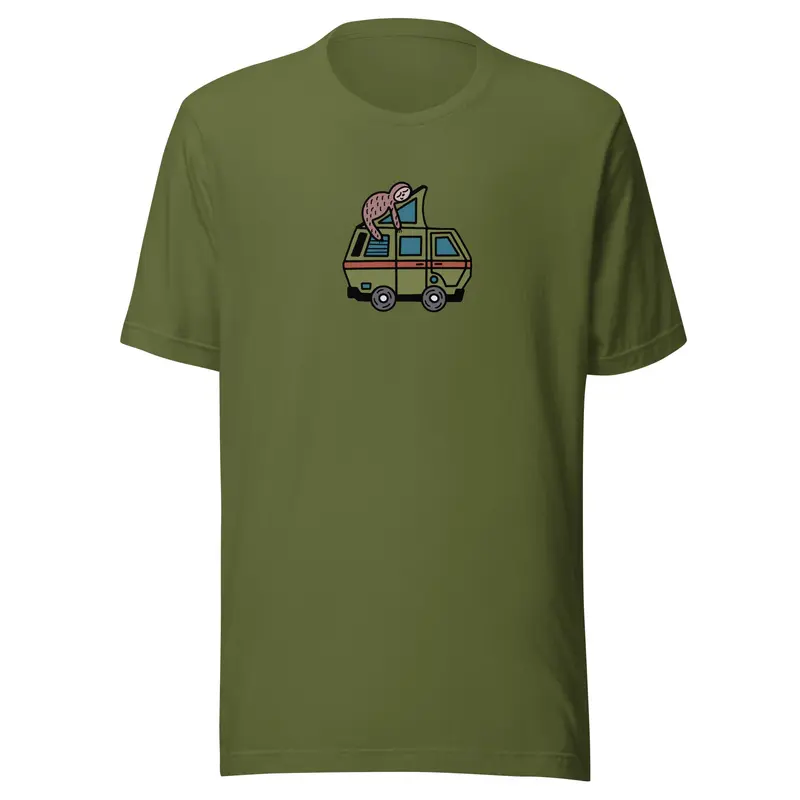 Stewie Sloth T-ShirtBlack (Heather) / XS