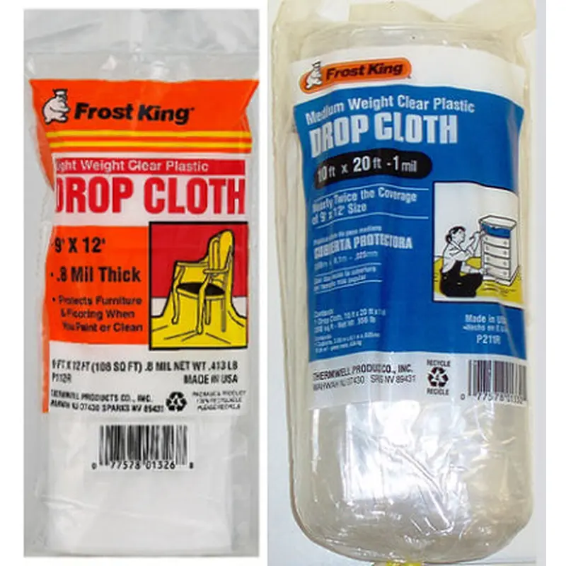 9X12 .8ML POLY DROPCLOTH