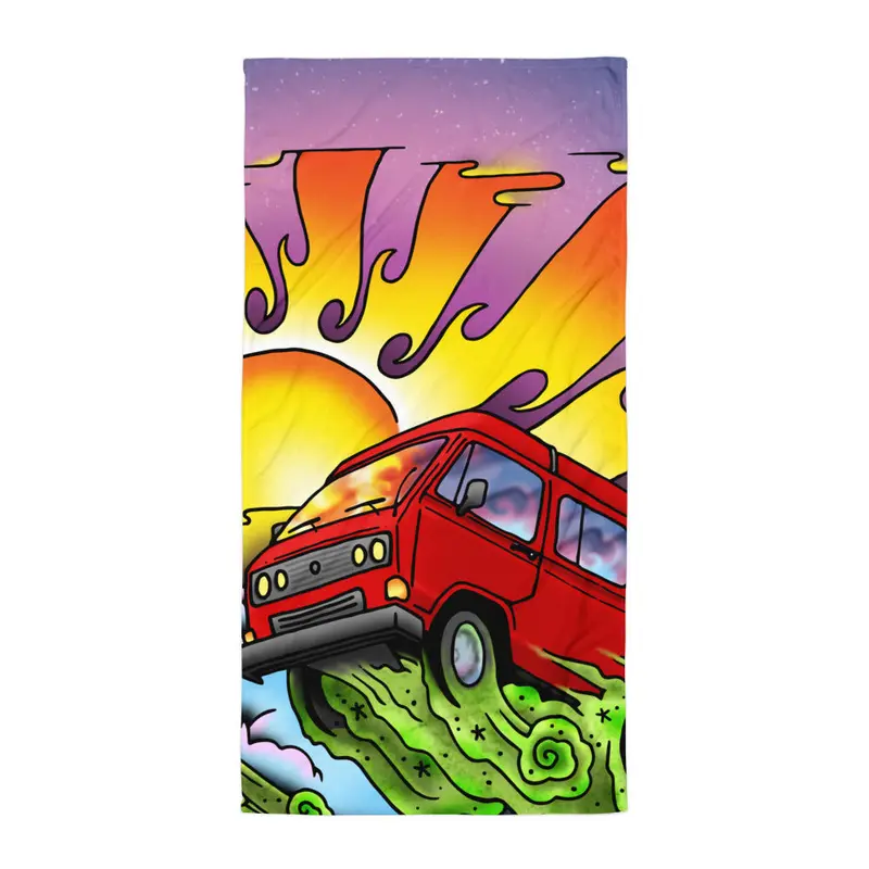 Van & Sun Beach Towel