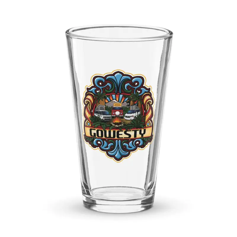 Westylife Campfire Shaker Pint Glass