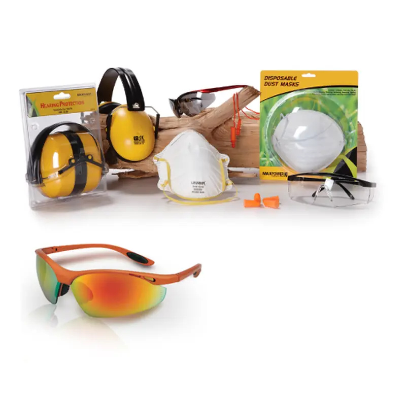 Maxpower Blk/Smoke Safety Glasses
