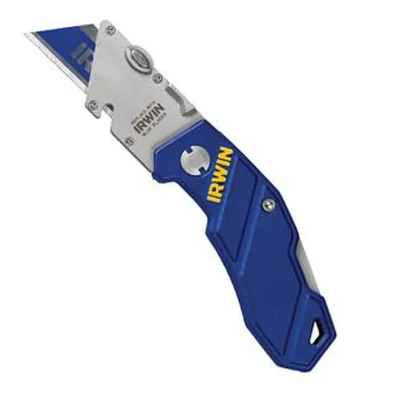 Irwin  Folding Quick Change Utility Knife BlackBlack