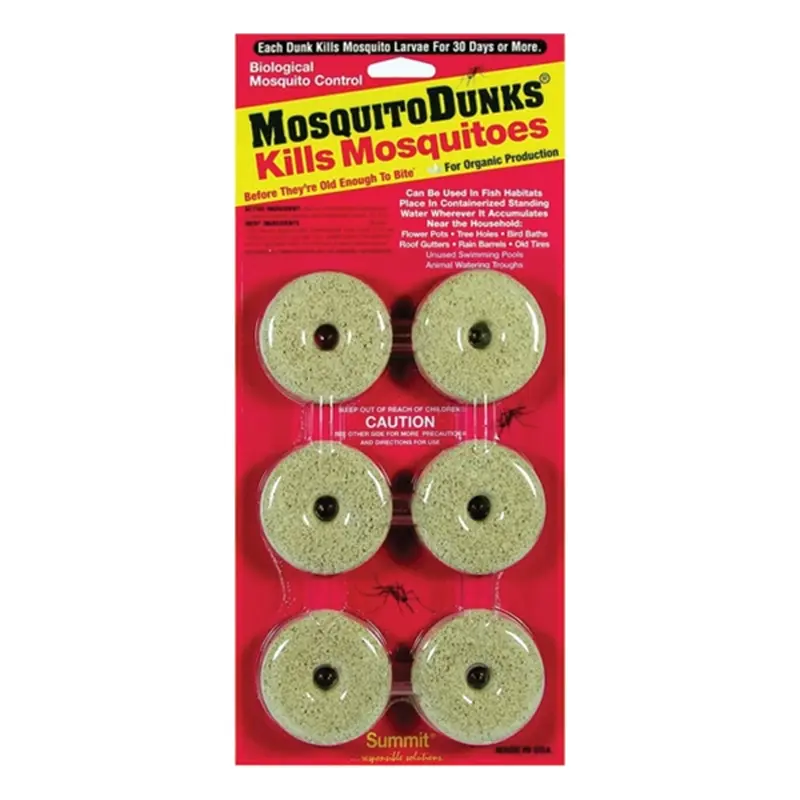 SUMMIT MOSQUITO DUNKS6 PACK