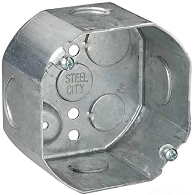 Thomas & Betts Steel City  Steel Octagon Box4"