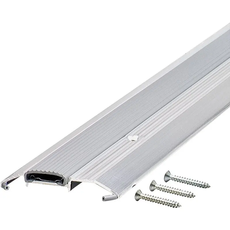 M-D 08086 Low Threshold, 32 in L, 3-3/4 in W, Aluminum