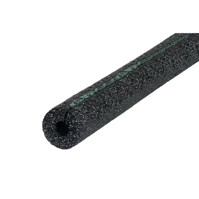 M-D 50215 Self-Sealing Tube Pipe Insulation, 6 ft L, Polyethylene, Black, 5/8 in Pipe
