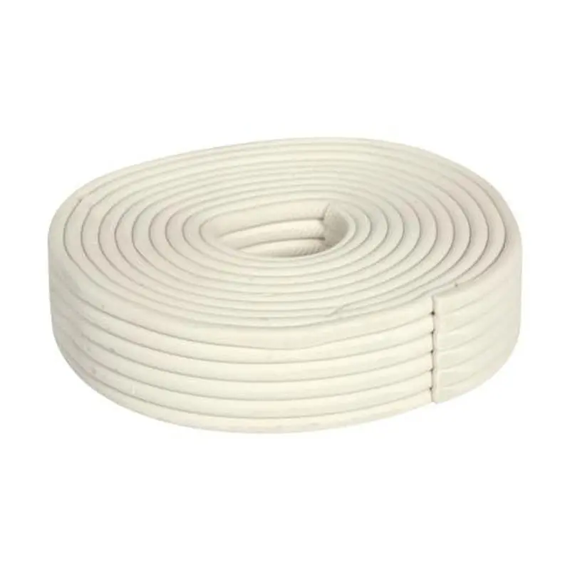 M-D 71505 Caulking Cord Weatherstrip, 1/8 in Thick, 30 ft L, Synthetic Fiber, White