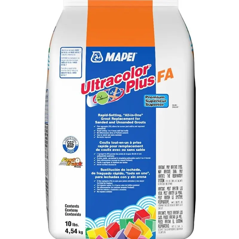 Mapei Ultracolor Plus FA 6BU004905 Floor Grout, Light Almond, 10 lb Bag